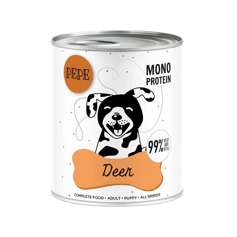 Paka Zwierzaka Pepe Jeleń märg koeratoit hirvega 800g