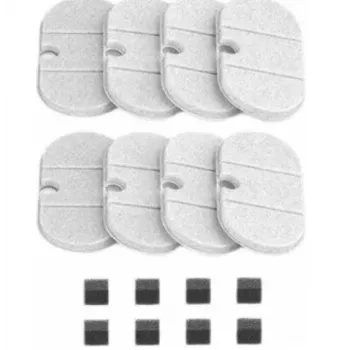 Petlibro Capsule asendusfilter 8 pakk - 3-astmeline filtreerimine Capsule joogikausile