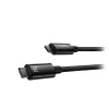 Baseus Tungsten Gold USB-C - USB-C 240W kiirlaadimiskaabel 1m must