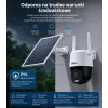 DAHUA BP5E 5MP päikeseenergial töötav 4G LTE pööratav ja kallutatav turvakaamera värvilise öövaatlusega