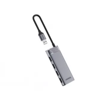 UGREEN USB-C jaotur CM653 4-porti USB-A 5Gbps 100W PD-ga, kosmosehall