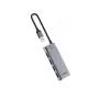 UGREEN USB-C jaotur CM653 4-porti USB-A 5Gbps 100W PD-ga, kosmosehall