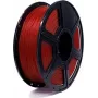 FlashForge PLA 1,75 mm läbipaistev punane 1 kg 3D-printeri filament