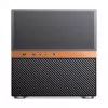 Jonsbo N6 NAS kuubikujuline korpus, Micro-ATX, teras/võrk, must