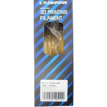 FlashForge PLA 1,75 mm kuldne 1 kg 3D-printeri filament