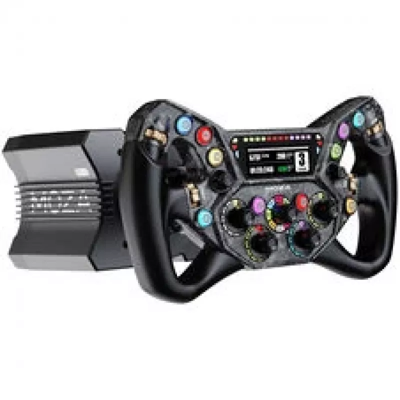 Moza Racing KS Pro rool - 300mm süsinikkiust sim-rallis rool RGB-nuppude ja magnetsõrmistega
