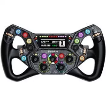Moza Racing KS Pro rool - 300mm süsinikkiust sim-rallis rool RGB-nuppude ja magnetsõrmistega