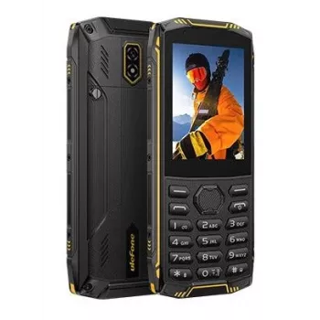 Ulefone Armor Mini 5 vastupidav nuputelefon, 2,4 tolli TFT, 2100 mAh, IP68, kahe SIM-kaardiga, must
