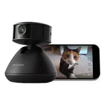 PETLIBRO Scout nutikas AI lemmikloomakaamera 1080p Full HD kahesuunalise heliga, öövaatlusega, liikumis- ja helituvastusega, 130° lainurk, Wi-Fi, MicroSD/pilvesalvestus, valge
