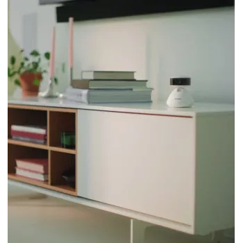 PETLIBRO Scout nutikas AI lemmikloomakaamera 1080p Full HD kahesuunalise heliga, öövaatlusega, liikumis- ja helituvastusega, 130° lainurk, Wi-Fi, MicroSD/pilvesalvestus, valge