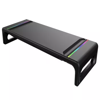 ANTEC MS100 CyberDeck RGB sülearvuti ja monitori alus USB-jaoturiga