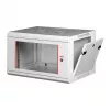 ROLINE 19-tolline seinakapp Basic Plus 6U, 600x450 mm, hall