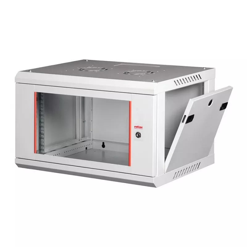 ROLINE 19-tolline seinakapp Basic Plus 6U, 600x450 mm, hall