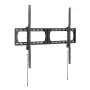 VALUE TV seinakinnitus, äärmiselt kandev, fikseeritud, 75 kg, 32-65 tolli jaoks, VESA 200x200 kuni 600x400, üliõhuke 25 mm, teras, must, varastamisvastase lukuga, kiirvabastusega tõmberihmadega, sisseehitatud vesiloodiga