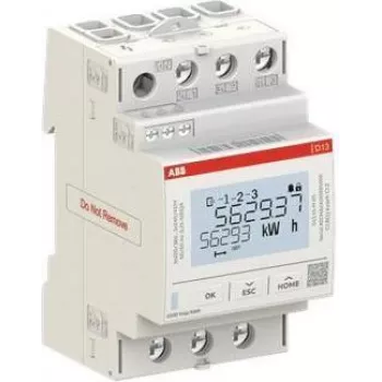 ABB D13 15-M 65 Ühefaasiline elektrooniline elektriarvesti 65A otseühendusega impulssväljundiga