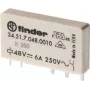 Finder 34.51.7.024.0010 Miniatuurne PCB-relee 24 V DC 6 A 1 CO SPDT