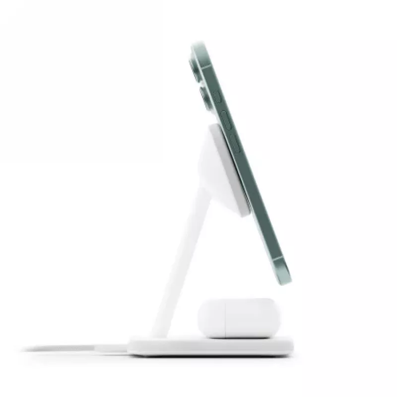 Twelve South HiRise 2 Deluxe Qi2 juhtmevaba laadimisalus, valge