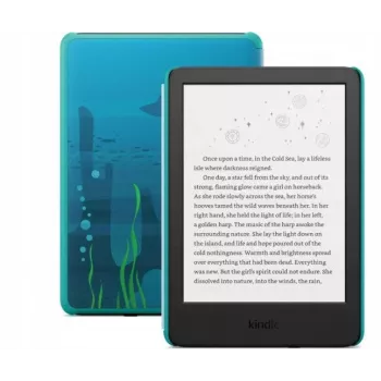 Amazon Kindle Kids 6-tolline 16GB E-luger Ocean Explorer koos kaanega ja 1-aastane Amazon Kids+