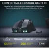 CORSAIR Ironclaw Wireless SE mänguhiir - 26 000 DPI, optiline, SLIPSTREAM Wireless, Bluetooth, USB, RGB, must
