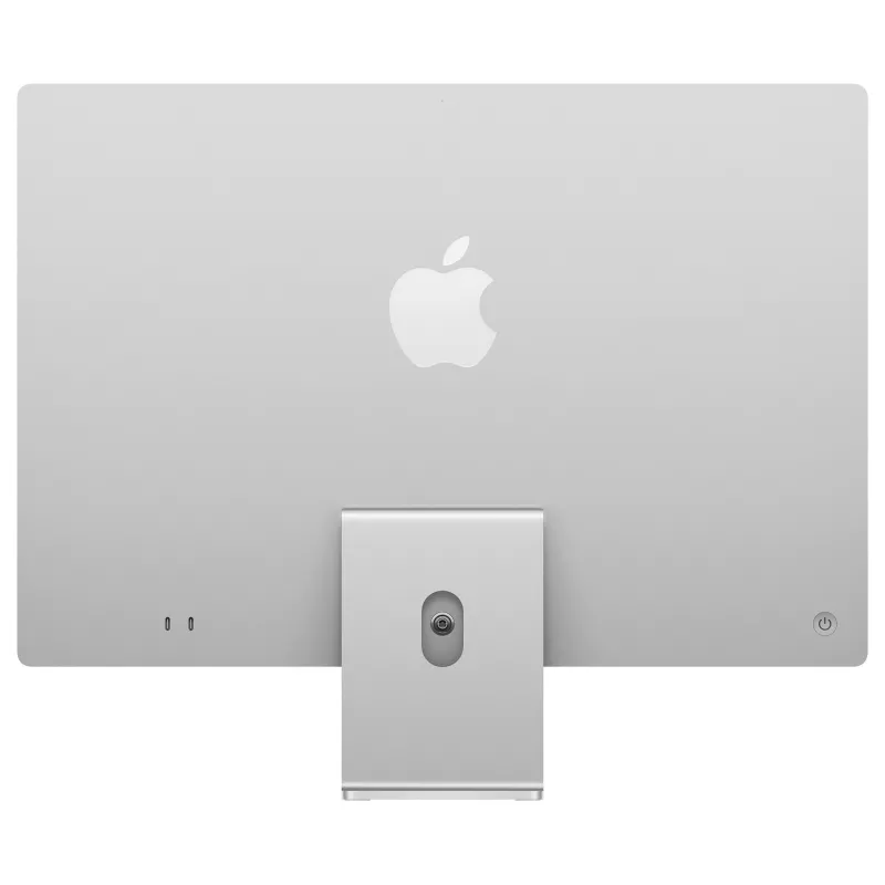 Apple iMac 24 tolli hõbedane M4 8-tuumaline CPU 8-tuumaline GPU 16GB RAM 512GB SSD saksa klaviatuuriga 1Gb Ethernet