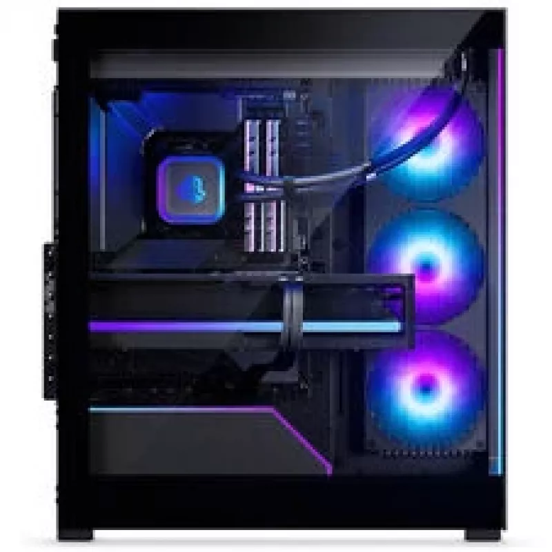 Phanteks NV5X Mid-Tower arvuti korpus, E-ATX, karastatud klaas, ARGB, must