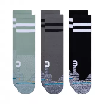 Stance Franchise Crew jooksusokid 3-pakk – mitmevärviline, suurus L