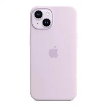 Apple iPhone 14 silikoonist ümbris MagSafe'iga - Lilla (MPRY3ZM/A)