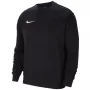 Nike Park meeste fliisist ümara kaelusega dressipluus, must