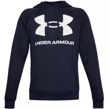 Under Armour meeste Rival Fleece Big Logo HD kapuutsiga dressipluus, mereväesinine 1357093 410