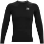 Under Armour HeatGear Armour Comp LS meeste kompressioon-T-särk must L