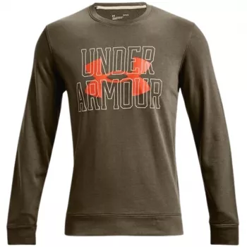 Under Armour UA Rival Terry Logo Crew meeste dressipluus metsaroheline