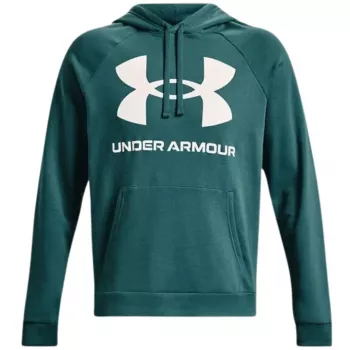 Under Armour meeste Rival Fleece Big Logo dresskampsik HD Green 1357093 722