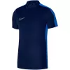 Nike Dri-FIT Academy 23 laste lühikeste varrukatega polo särk, mereväesinine, suurus S