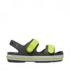 Crocs Crocband Cruiser laste sandaalid Graphite Yellow suurus 32-33