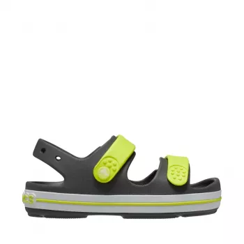 Crocs Crocband Cruiser laste sandaalid Graphite Yellow suurus 32-33
