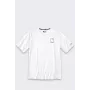 Sun Defender Lightweight Logo Lühikeste Varrukatega T-särk Valge