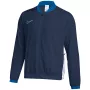 Nike meeste Dri-FIT Academy 25 täispikkade tõmblukuga dressipluus, mereväesinine, XL