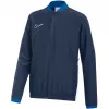 Nike Dri-FIT Academy 25 laste täispika tõmblukuga dressipluus, mereväesinine (L)
