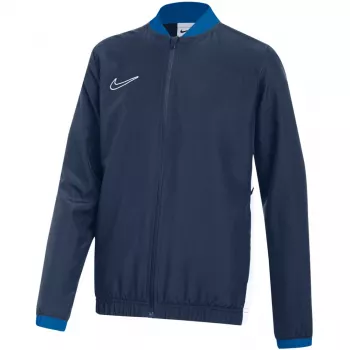 Nike Dri-FIT Academy 25 laste täispikkade tõmblukuga dressipluus mereväesinine