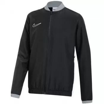 Nike Dri-FIT Academy 25 laste täispika tõmblukuga dressipluus must/valge L