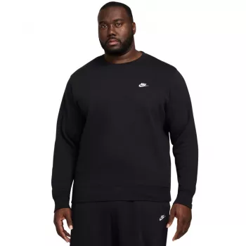 Nike Club Fleece meeste kapuutsiga pusas, must, XL