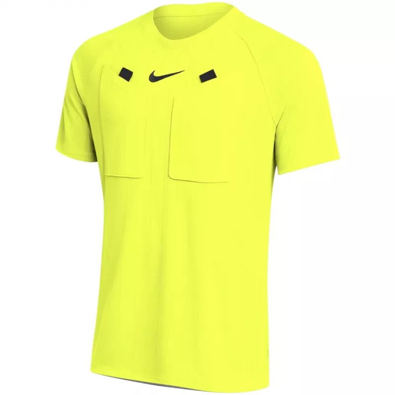 Nike meeste Dri-FIT Referee III lühikeste varrukatega jalgpallikohtuniku särk kollane HV8319-702 suurus L