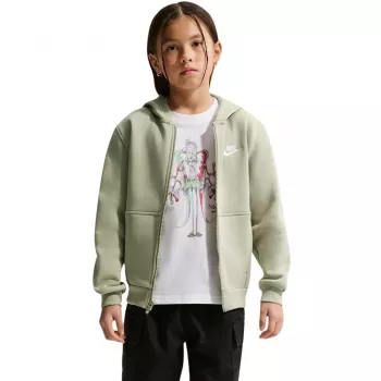 Nike Sportswear Club Fleece laste kapuutsiga dressipluus Barely Green L