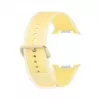 Samsung Misty Band M/L Galaxy Watch9 (Watch8) jaoks - kollane fluorokummist spordirihm