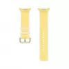Samsung Misty Band M/L Galaxy Watch9 (Watch8) jaoks - kollane fluorokummist spordirihm