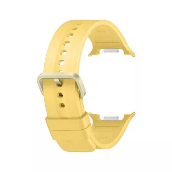 Samsung Sport Band S/M Galaxy Watch9 (Watch8) jaoks - kollane fluorokummist