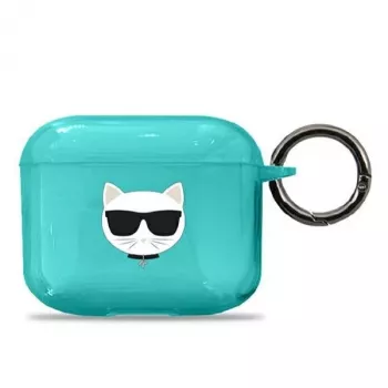 Karl Lagerfeld KLA3UCHFL AirPods 3 kate sinine Choupette