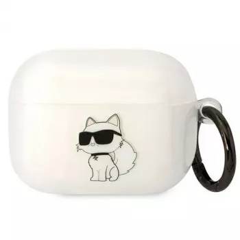 Karl Lagerfeld KLAPHNCHTCT AirPods Pro kate läbipaistev Ikonik Choupette