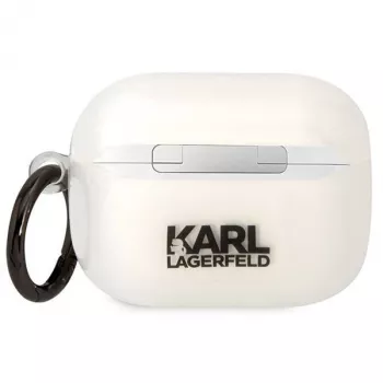 Karl Lagerfeld KLAPHNCHTCT AirPods Pro kate läbipaistev Ikonik Choupette