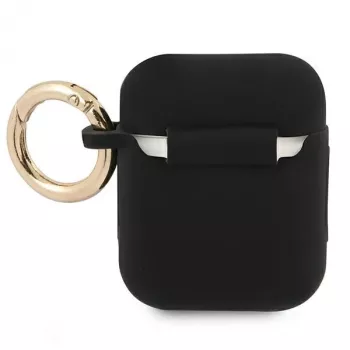 Guess GUA2SSSK AirPods 1/2 kate must silikoon Vintage Script